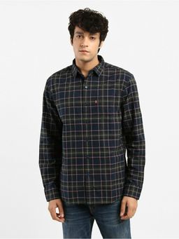 Levi's - Men's Multi-Color Checkered Slim Fit Shirt