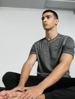 Puma - Studio Foundation Wash Mens Grey T-Shirt