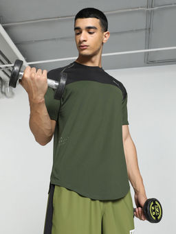 Puma - Train Cloud Spun Mens Green T-Shirt