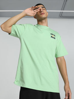 Puma - Downtown Mens Green T-Shirt