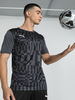 Puma - Individual Rise Graphic Jersey Mens Grey T-Shirt