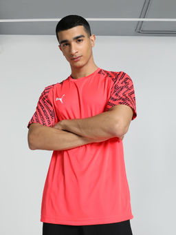 Puma - Cr Teamwear Self Sublimation Mens Orange T-Shirt