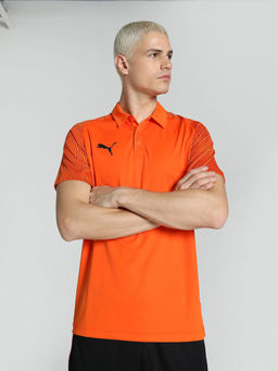 Puma - Cr Teamwear Sublimation Polo Mens Orange T-Shirt