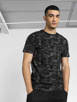 Puma - Super Mens Black T-Shirt