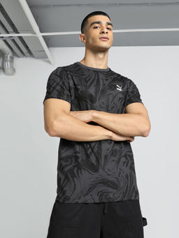 Puma - Graphic I Mens Grey T-Shirt