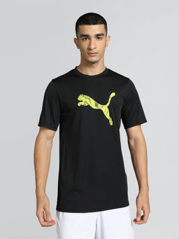 Puma - Performance Cat M Mens Black T-Shirt