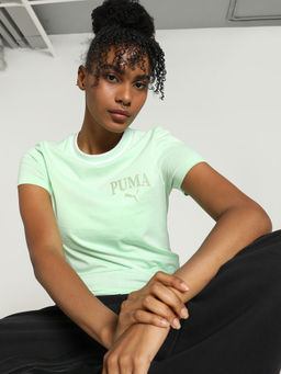 Puma - Squad Womens Green T-Shirt