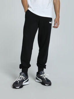 Puma - Essentials Logo Tr Cl Mens Black Joggers