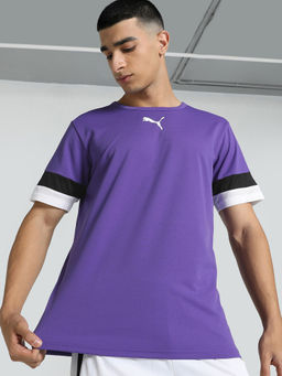 Puma - Team Rise Jersey Mens Purple T-Shirt