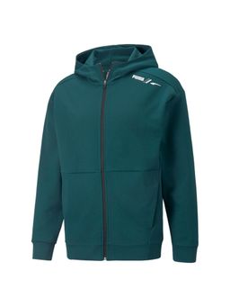 Puma - RAD/CAL Full-Zip Mens Green Hoodie