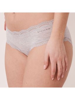 La Vie En Rose - Modal and Lace Trim Hiphugger Panty