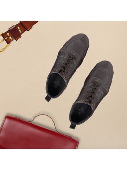 EZOK - Brown Flexi Brogues for Men