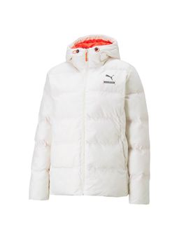 Puma - Better Sportswear Hooded Puffer Womens White Jacket