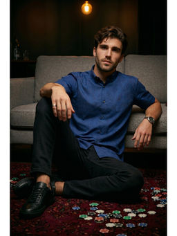 Simon Carter - Navy Blue Shirt