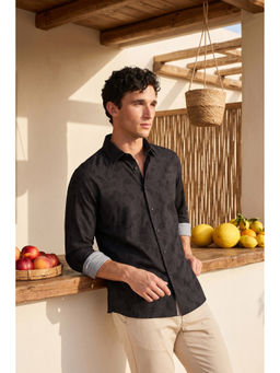 Simon Carter - Black Casual Shirt for Men
