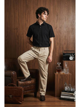 Simon Carter - Black Solid Shirt
