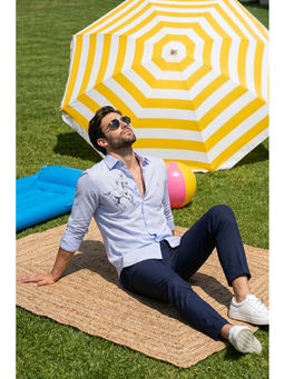 Simon Carter - Blue Casual Shirt