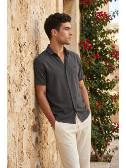 Simon Carter - Grey Casual Shirt
