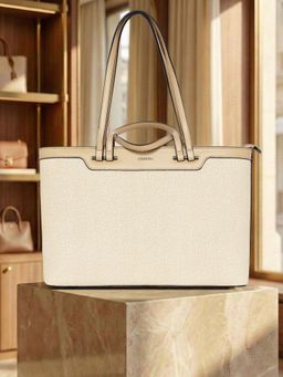 ESBEDA - Beige Pu Solid Handbag