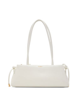 Aldo - White Synthetic Solid Handbag