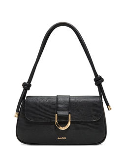 Aldo - Black Synthetic Solid Handbag