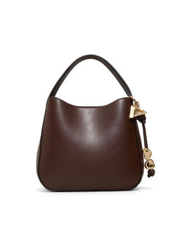 Aldo - Brown Synthetic Solid Handbag with Detachable Strap