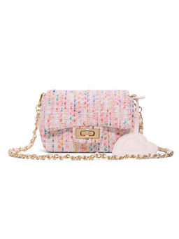 Aldo - Pink Textile Self Design Slingbag
