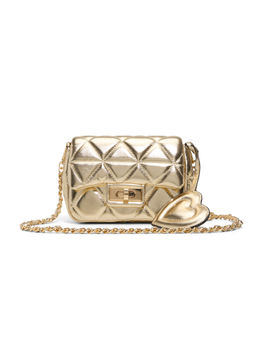 Aldo - Gold Synthetic Textured Slingbag