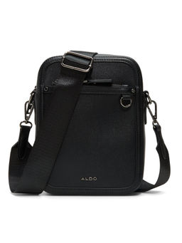 Aldo - Black Synthetic Solid Crossbody Bag