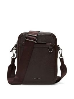 Aldo - Maroon Synthetic Solid Crossbody Bag