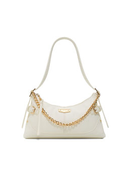 Aldo - White Synthetic Solid Handbag