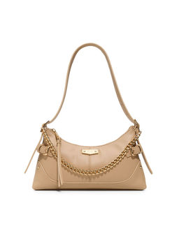 Aldo - Beige Synthetic Solid Handbag