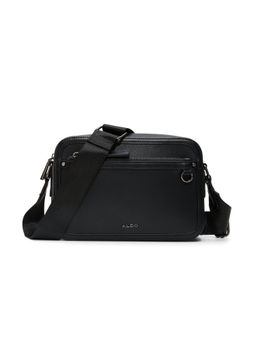 Aldo - Black Synthetic Solid Crossbody Bag