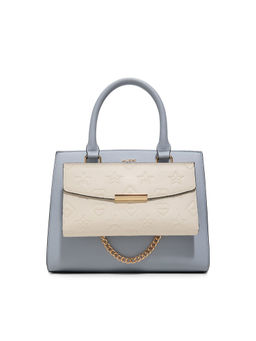 Aldo - Blue Synthetic Solid Handbag with Detachable Strap