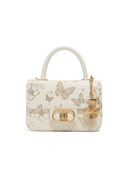 Aldo - Multi-Color Synthetic Embellished Handbag with Detachable Strap