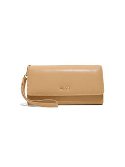 Aldo - Beige Synthetic Solid Wallet