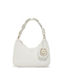 Aldo - White Synthetic Solid Handbag