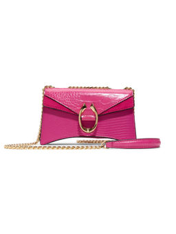 Aldo - Magenta Synthetic Solid Slingbag