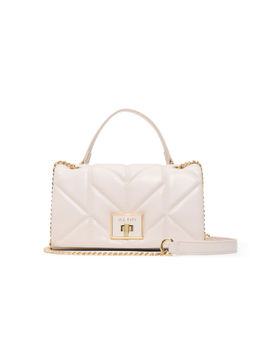 Aldo - Beige Synthetic Textured Slingbag