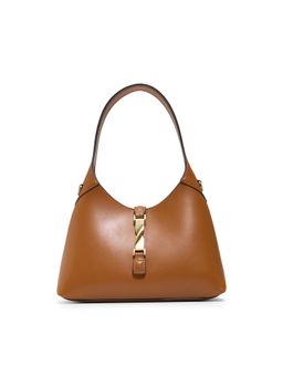 Aldo - Brown Synthetic Solid Handbag with Detachable Strap
