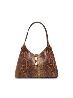 Aldo - Brown Synthetic Printed Handbag with Detachable Strap