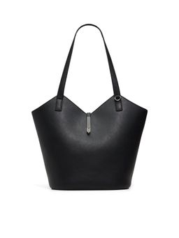 Aldo - Black Synthetic Solid Handbag