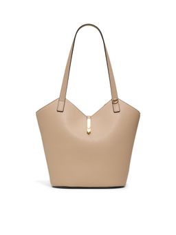 Aldo - Beige Synthetic Solid Handbag