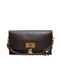 Aldo - Brown Synthetic Solid Slingbag with Detachable Strap