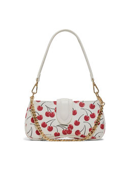 Call It Spring - Multi-Color Synthetic Printed Handbag with Detachable Chain Strap and Strap