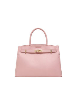 Call It Spring - Pink Synthetic Solid Handbag with Detachable Strap