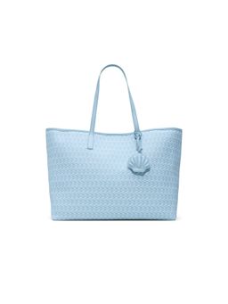 Call It Spring - Blue Synthetic Printed Tote Bag