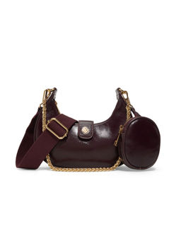Call It Spring - Purple Synthetic Solid Slingbag with Detachable Strap and Coin Pouch