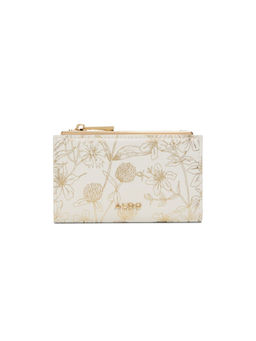 Aldo - White Synthetic Floral Wallet