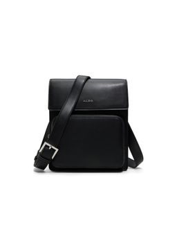 Aldo - Black Synthetic Solid Crossbody Bag